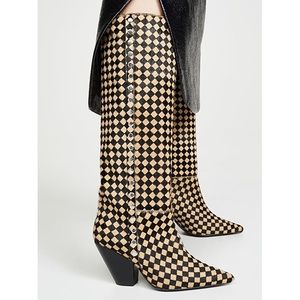 NWT Toga Pulla Tall Chess Boots